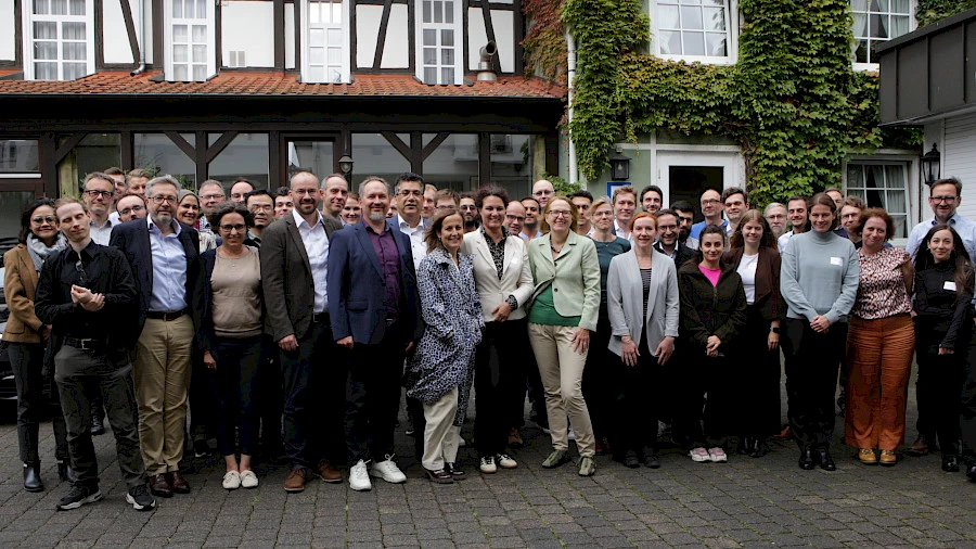 group of retreat participants